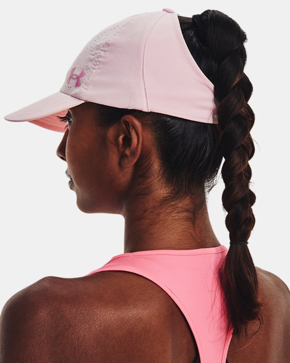 Women's UA Iso-Chill Breathe Wrapback Cap in Pink image number 2